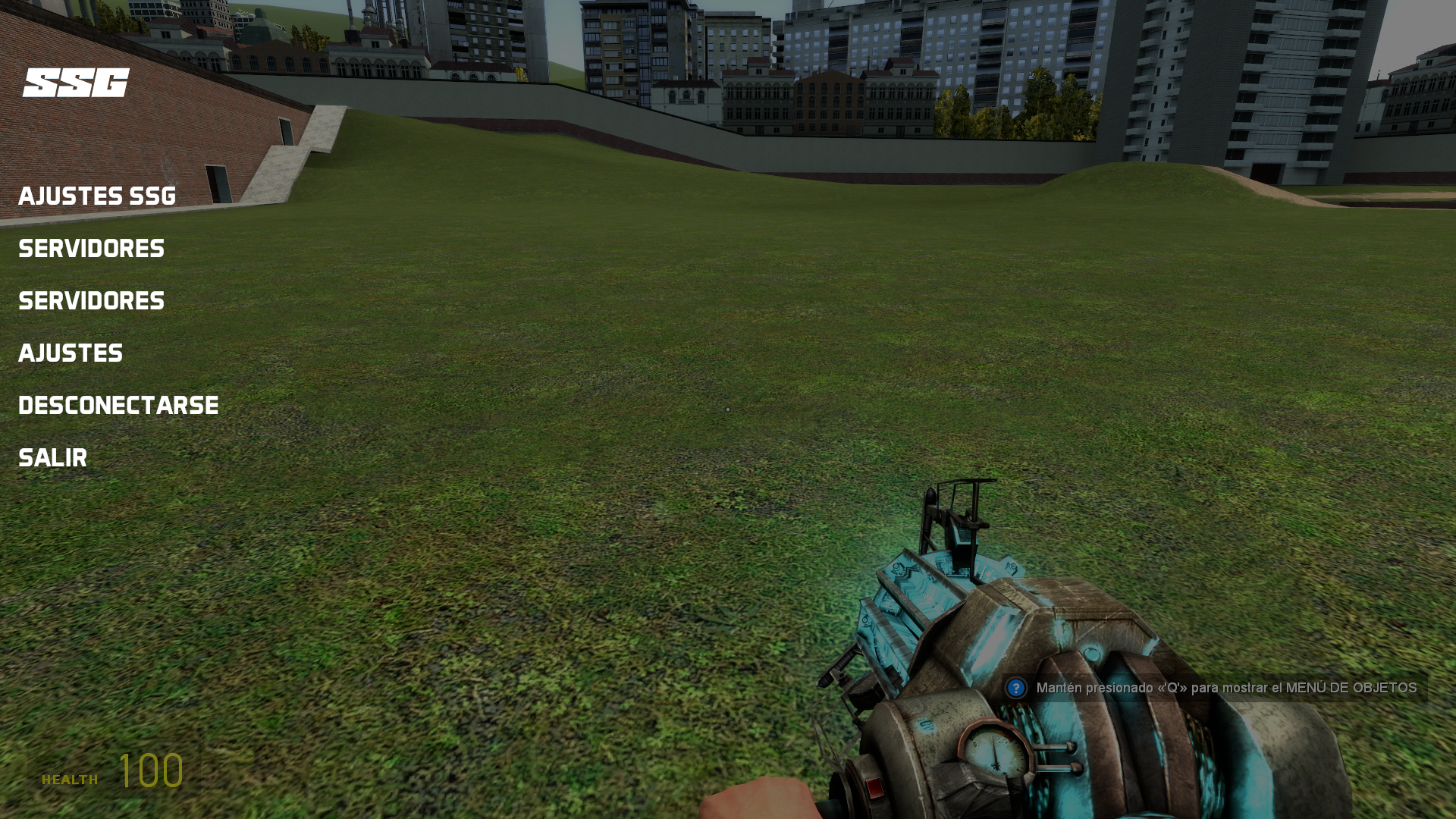 Escape menu project screenshot